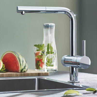 Змішувач для кухні Grohe Blue Pure Minta 31721000 для подачі технічної і фільтрованої води Змішувач для кухні Grohe Blue Pure Minta 31721000 для подачі технічної і фільтрованої води