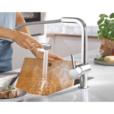 Змішувач для кухні Grohe Minta 32168000 хром Змішувач для кухні Grohe Minta 32168000 хром