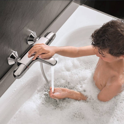 Змішувач для ванни Grohe Grohtherm 34816003 з термостатом