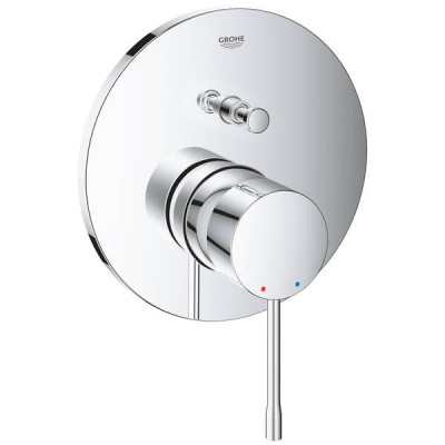 Змішувач прихованого монтажу для ванни/душу Grohe Essence 24167001 хром (зовнішня частина)