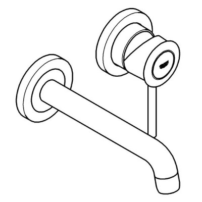 Змішувач прихованого монтажу для раковини Grohe BauClassic 2029200C Змішувач прихованого монтажу для раковини Grohe BauClassic 2029200C