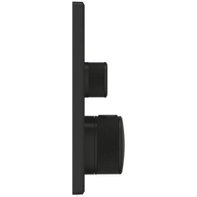 Змішувач прихованого монтажу для душу Grohe Grohtherm SmartControl 102167KF00 з термостатом на 3 споживачі, чорний матовий Змішувач прихованого монтажу для душу Grohe Grohtherm SmartControl 102167KF00 з термостатом на 3 споживачі, чорний матовий