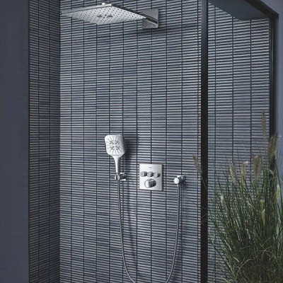 Змішувач прихованого монтажу Grohe Grohtherm SmartControl 29126000 з термостатом (зовнішня частина) Змішувач прихованого монтажу Grohe Grohtherm SmartControl 29126000 з термостатом (зовнішня частина)