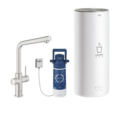 Змішувач для кухні Grohe Red Duo 30325DC1 з водонагрівачем