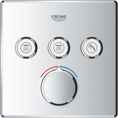Змішувач прихованого монтажу для душу Grohe SmartControl 29149000 зовнішня частина Змішувач прихованого монтажу для душу Grohe SmartControl 29149000 зовнішня частина