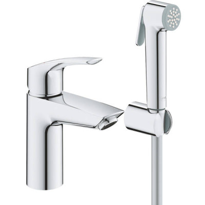 Змішувач для раковини Grohe Eurosmart 23124003 з гігієнічним душем, хром