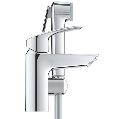 Змішувач для раковини Grohe Eurosmart 23124003 з гігієнічним душем, хром Змішувач для раковини Grohe Eurosmart 23124003 з гігієнічним душем, хром