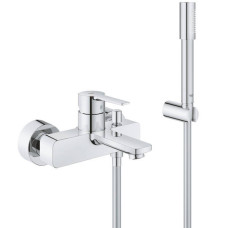 Змішувач для ванни Grohe Lineare 33850001 з ручним душем, хром