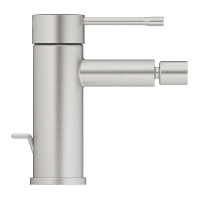 Змішувач для біде Grohe Essence 24178DC1 з донним клапаном, суперсталь Змішувач для біде Grohe Essence 24178DC1 з донним клапаном, суперсталь