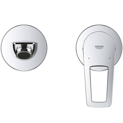 Змішувач прихованого монтажу для раковини Grohe BauLoop 20289001 хром Змішувач прихованого монтажу для раковини Grohe BauLoop 20289001 хром