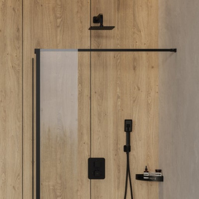 Смеситель для ванны та душу скрытого монтажа Omnires Parma black mat (PM7436BL) Смеситель для ванны та душу скрытого монтажа Omnires Parma black mat (PM7436BL)