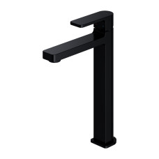Змішувач для умивальника Omnires Baretti високий black mat (BA7812BL)