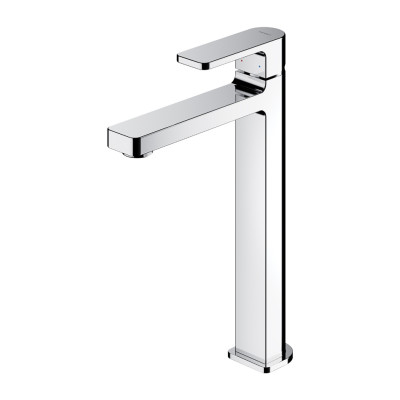 Змішувач для умивальника Omnires Baretti високий chrome (BA7812CR)