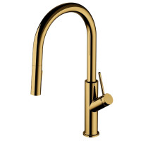 Змішувач для кухни Omnires Bend gold (BE6455GL)