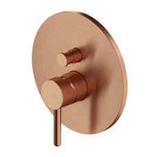 Змішувач для ванни та душа прихованого монтажу Omnires Y brushed copper (Y1235CPB)
