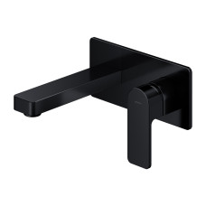 Змішувач для умивальника Omnires Baretti прихованого монтажу, black mat (BA7815BL)