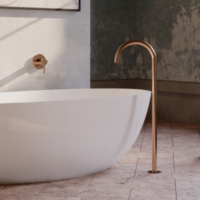 Підлоговий вилив для ванни Omnires Y brushed copper (WWYCPB) Підлоговий вилив для ванни Omnires Y brushed copper (WWYCPB)