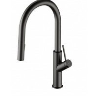 Змішувач для кухни Omnires Bend graphite (BE6455GR)
