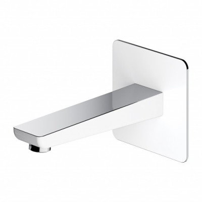 Излив на ванну Omnires Parma chrome/white (WDPARMACRB)