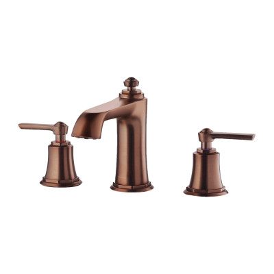 Змішувач для умивальника Omnires Armance , на три отвори, antique copper (AM5214ORB)