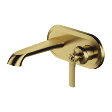 Смеситель для умывальника скрытого монтажа Omnires Armance brushed brass (AM5215BSB)