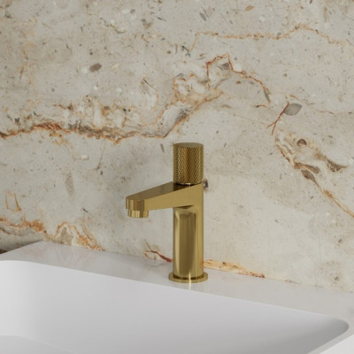 Смеситель для умывальника Omnires Contour gold (CT8010GLB) Смеситель для умывальника Omnires Contour gold (CT8010GLB)