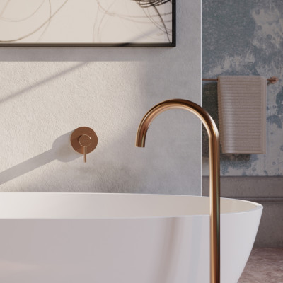 Смеситель для душа скрытого монтажа Omnires Y brushed copper (Y1245CPB) Смеситель для душа скрытого монтажа Omnires Y brushed copper (Y1245CPB)