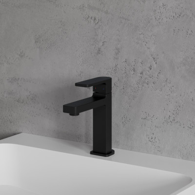 Змішувач для умивальника Omnires Baretti black mat (BA7810BL) Змішувач для умивальника Omnires Baretti black mat (BA7810BL)