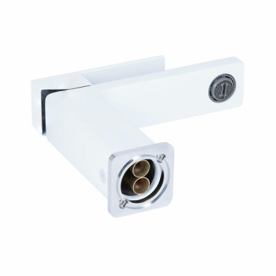 Смеситель для раковины Qtap Gemini QTGEM270CRW45675 Chrome/White Смеситель для раковины Qtap Gemini QTGEM270CRW45675 Chrome/White