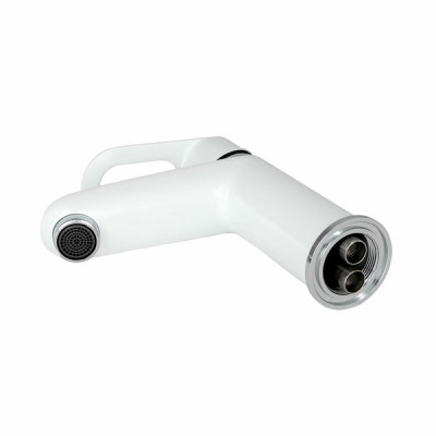 Змішувач для раковини Lidz Latwa 001 (k35) LDLAT001WHI45423 White Змішувач для раковини Lidz Latwa 001 (k35) LDLAT001WHI45423 White