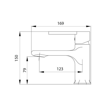 Змішувач для раковини Qtap Taurus QTTAU270CRM45659 Chrome Змішувач для раковини Qtap Taurus QTTAU270CRM45659 Chrome