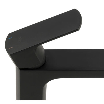 Смеситель для раковины Qtap Lipno высокий QTLIPNO1023H101CB Black Matt Смеситель для раковины Qtap Lipno высокий QTLIPNO1023H101CB Black Matt