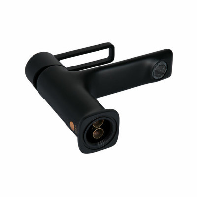 Смеситель для раковины Qtap Taurus QTTAU270BLM45660 Black Matt Смеситель для раковины Qtap Taurus QTTAU270BLM45660 Black Matt