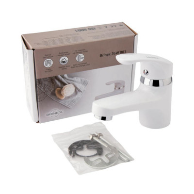 Смеситель для раковины Brinex 36W 001 Смеситель для раковины Brinex 36W 001