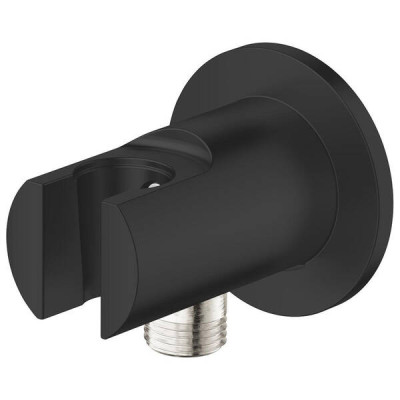 Шлангове підключення Grohe Tempesta 286282431 з тримачем для душу, чорний матовий Шлангове підключення Grohe Tempesta 286282431 з тримачем для душу, чорний матовий