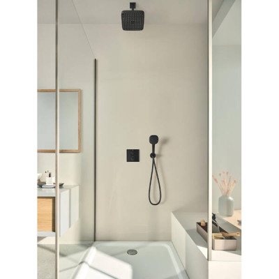 Шлангове підключення Grohe Tempesta 286282431 з тримачем для душу, чорний матовий Шлангове підключення Grohe Tempesta 286282431 з тримачем для душу, чорний матовий