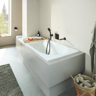 Шлангове підключення Grohe Tempesta 286282431 з тримачем для душу, чорний матовий Шлангове підключення Grohe Tempesta 286282431 з тримачем для душу, чорний матовий
