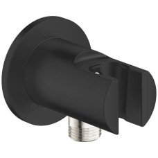 Шлангове підключення Grohe Tempesta 286282431 з тримачем для душу, чорний матовий