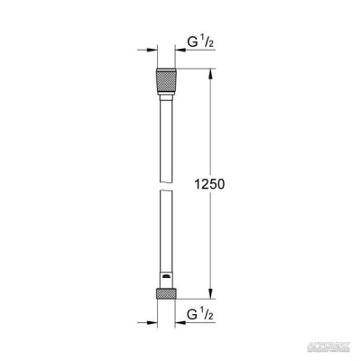 Душовий шланг Grohe Silverflex 28362000 1,25 м