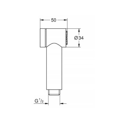 Гігієнічний душ Grohe Sena Trigger Spray 26328000 хром