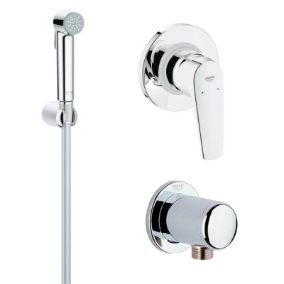 Гігієнічний душ Grohe Bau Flow 12164500 зі змішувачем