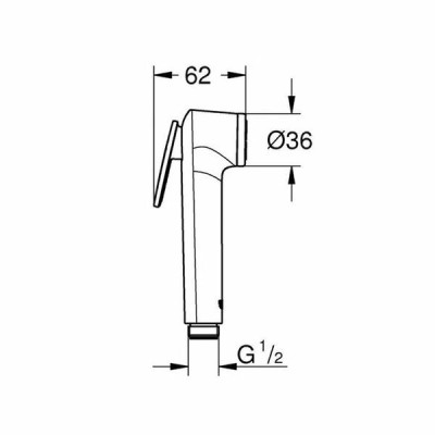 Гігієнічний душ Grohe Tempesta-F Trigger Spray 30 27512001 Гігієнічний душ Grohe Tempesta-F Trigger Spray 30 27512001