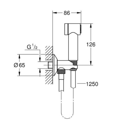 Гігієнічний душ Grohe Trigger Spray 26332000 Гігієнічний душ Grohe Trigger Spray 26332000