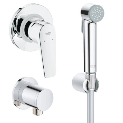 Гігієнічний душ Grohe Bau Flow UA12164501 зі змішувачем