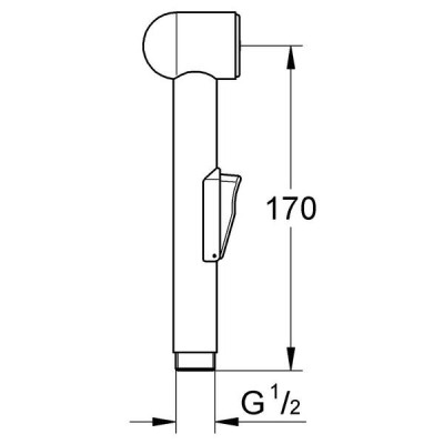 Гігієнічний душ Grohe Trigger Spray 28343000 Гігієнічний душ Grohe Trigger Spray 28343000