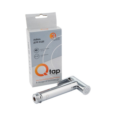 Лейка для гигиенического душа Qtap Rucni округлая QTCRMB020 Chrome (Bidet) Лейка для гигиенического душа Qtap Rucni округлая QTCRMB020 Chrome (Bidet)