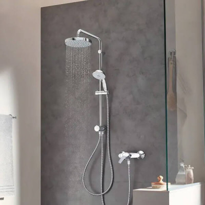 Душова система Grohe New Tempesta Rustic System 200 27399002 хром Душова система Grohe New Tempesta Rustic System 200 27399002 хром