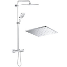 Душова система Grohe Rainshower SmartActive Cube 26652000 з термостатом, хром