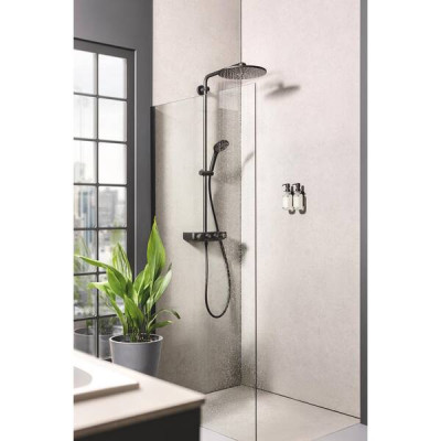 Душова система з термостатом Grohe Euphoria Smart Control 22120KF0 чорна Душова система з термостатом Grohe Euphoria Smart Control 22120KF0 чорна