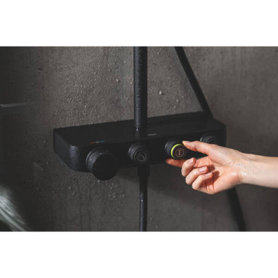 Душова система з термостатом Grohe Euphoria Smart Control 22120KF0 чорна Душова система з термостатом Grohe Euphoria Smart Control 22120KF0 чорна